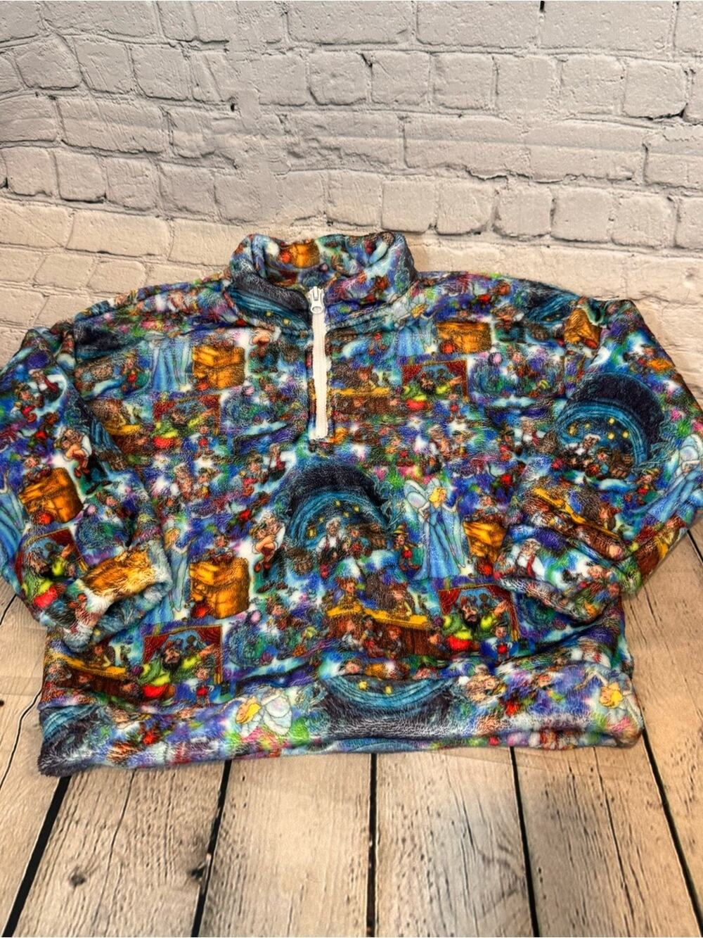 Ooh La La Bamboo Fleece Pinocchio Fleece Half Zip
